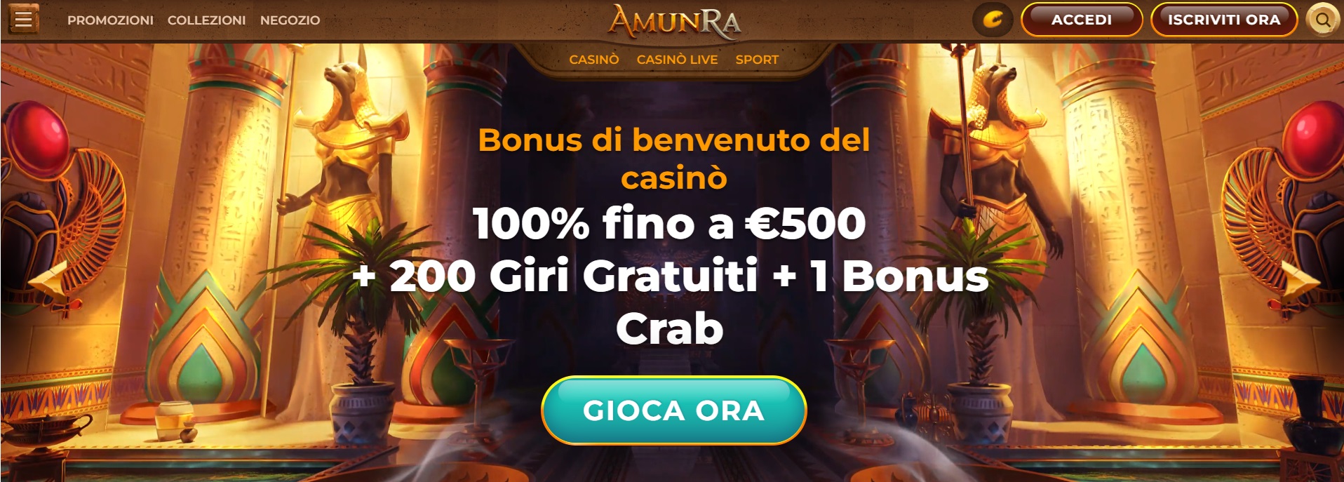 casinò online AmunRa