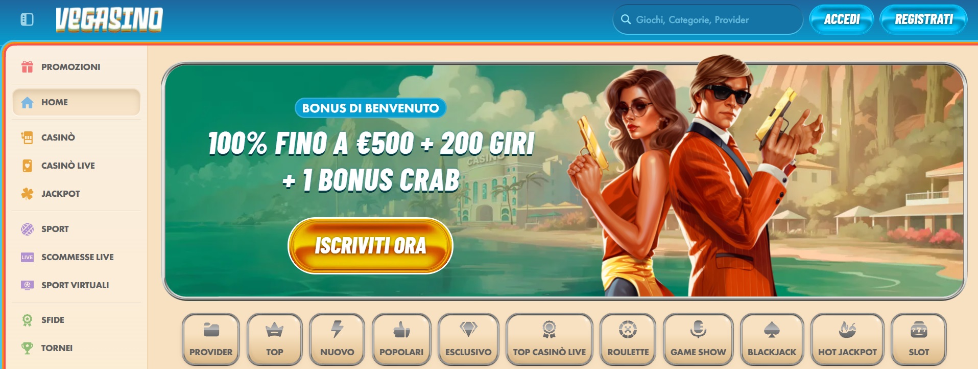 casinò online Vegasino