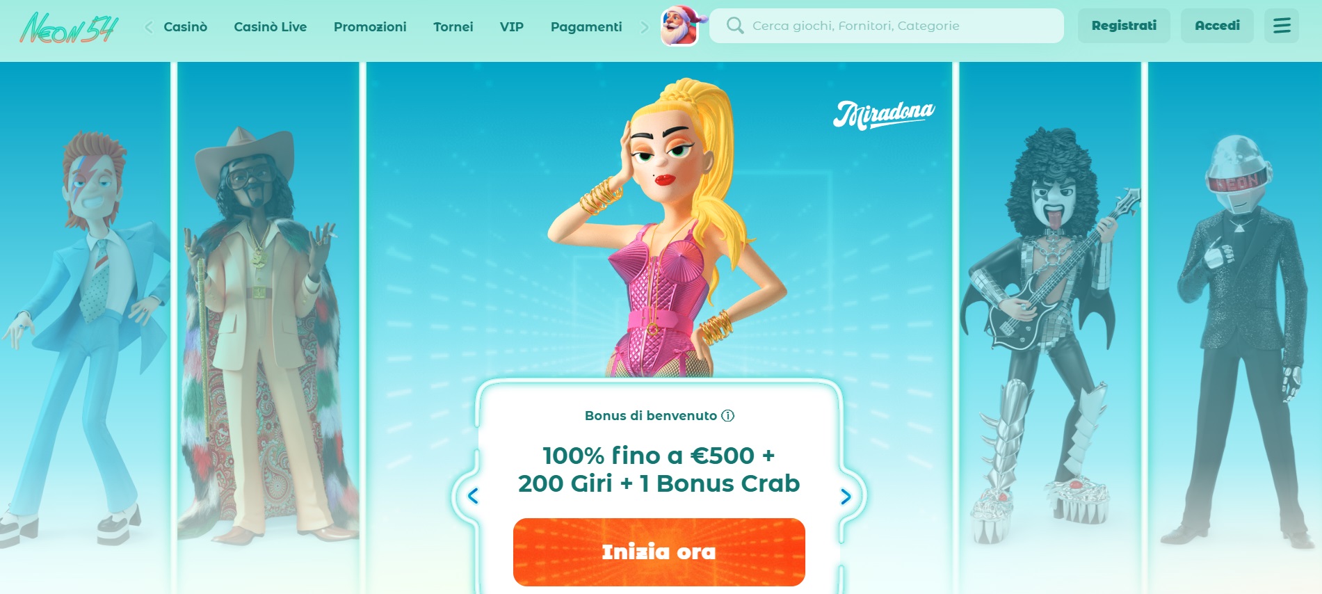 casinò online Neon 54