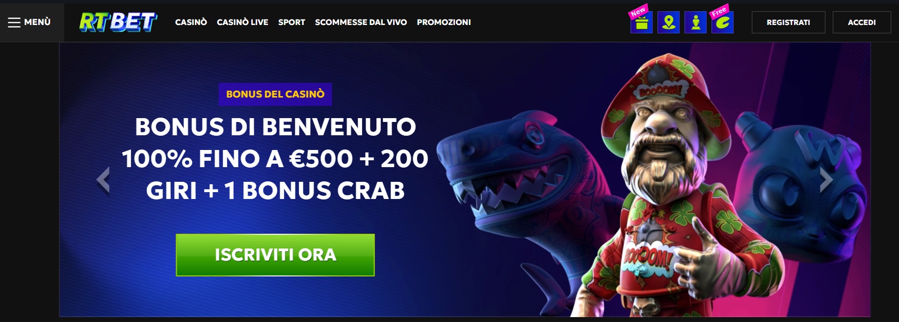 casinò online RTbet