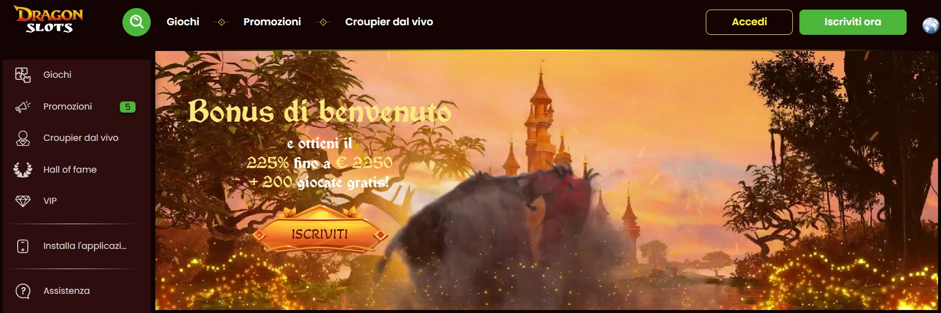 casinò online non aams Dragon Slots