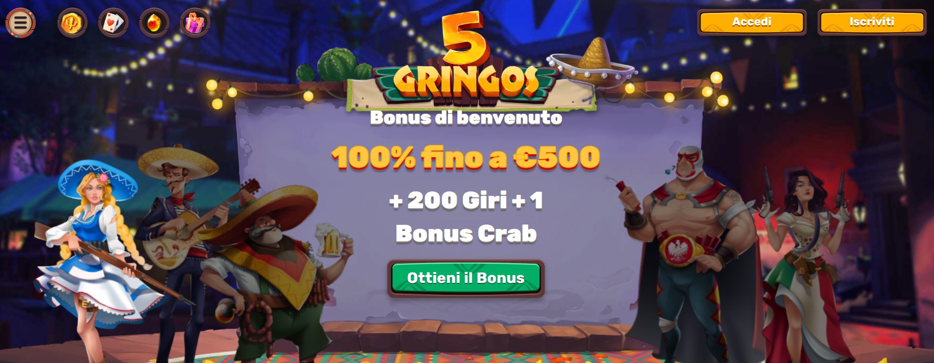 casinò non aams 5gringos