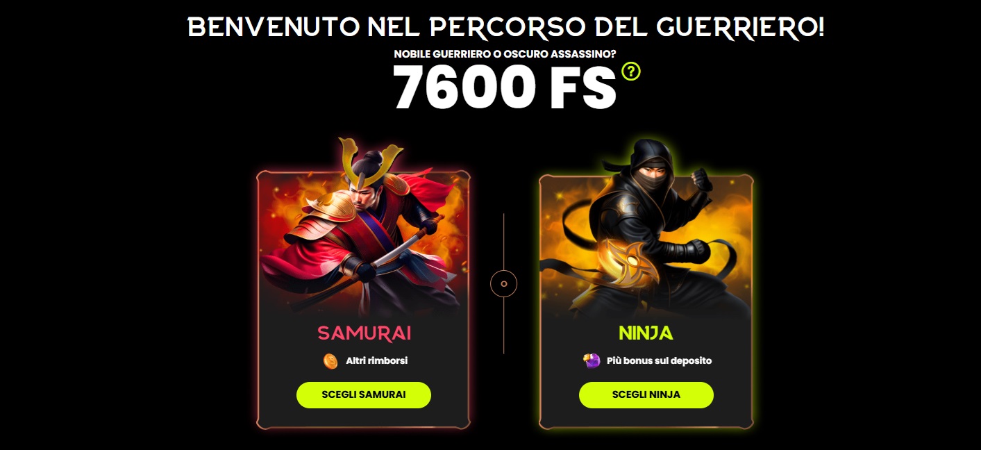 programma vip spin samurai